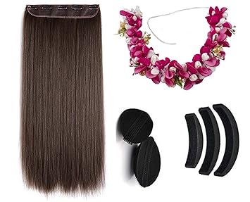 Buy Fully Reusable Artificial Hair Flower Gjra For Girls And Women