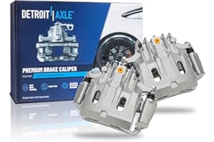 Detroit Axle - Rear Brake Calipers for 2000-2004 Ford F-250 F-350 Super Duty 2000-2005 Excursion, Disc Brake Calipers with Bracket Replacement