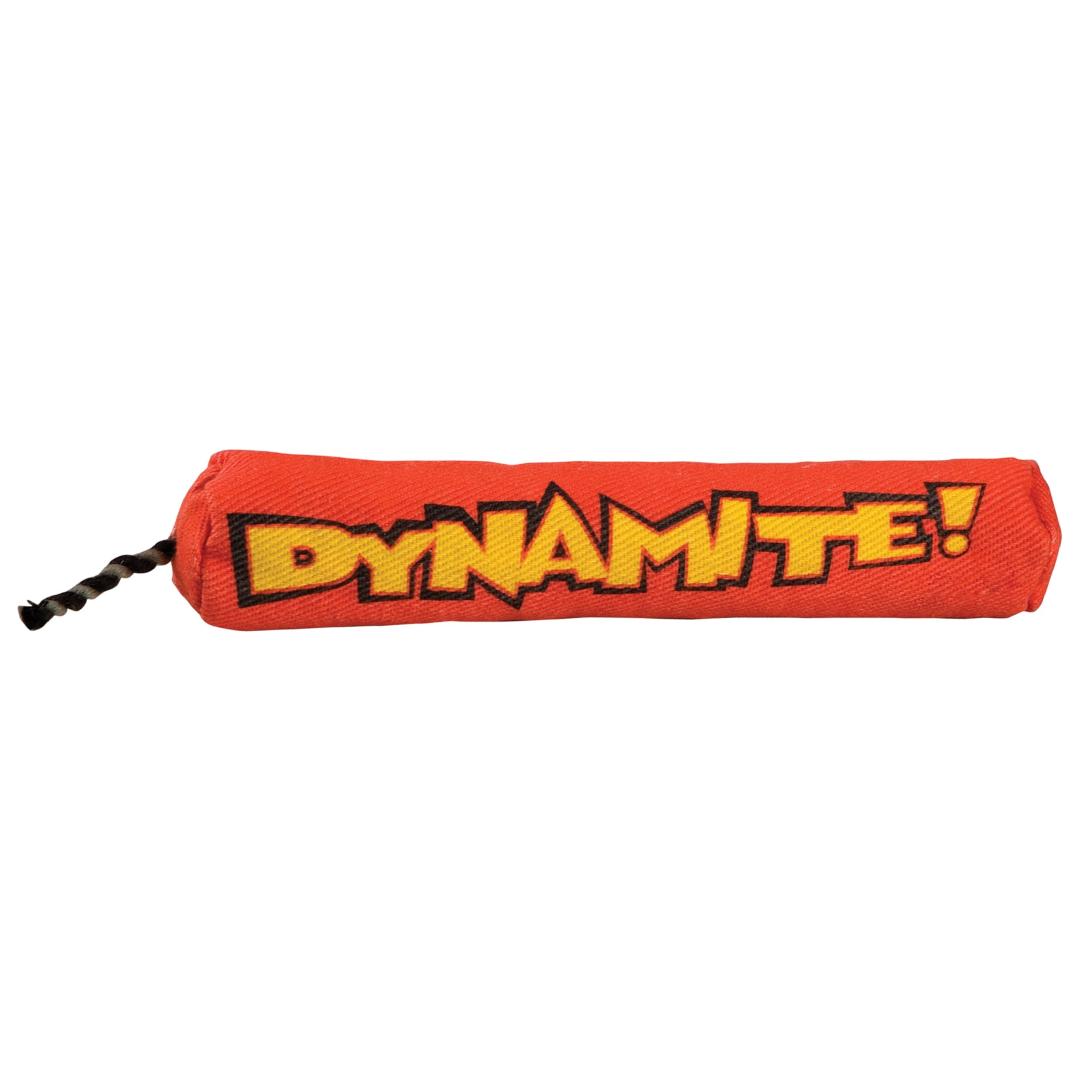Catstages Dynamite Catnip Toy Fetch and Bat Toy for Cats, Green Magic Dynamite