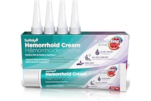 Swiftalyn Hemorrhoids Treatment Hemorrhoid Cream: Herbal Piles Cream for External & Mild Internal �C Gentle Care with Applicat