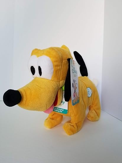 pluto walking dog toy