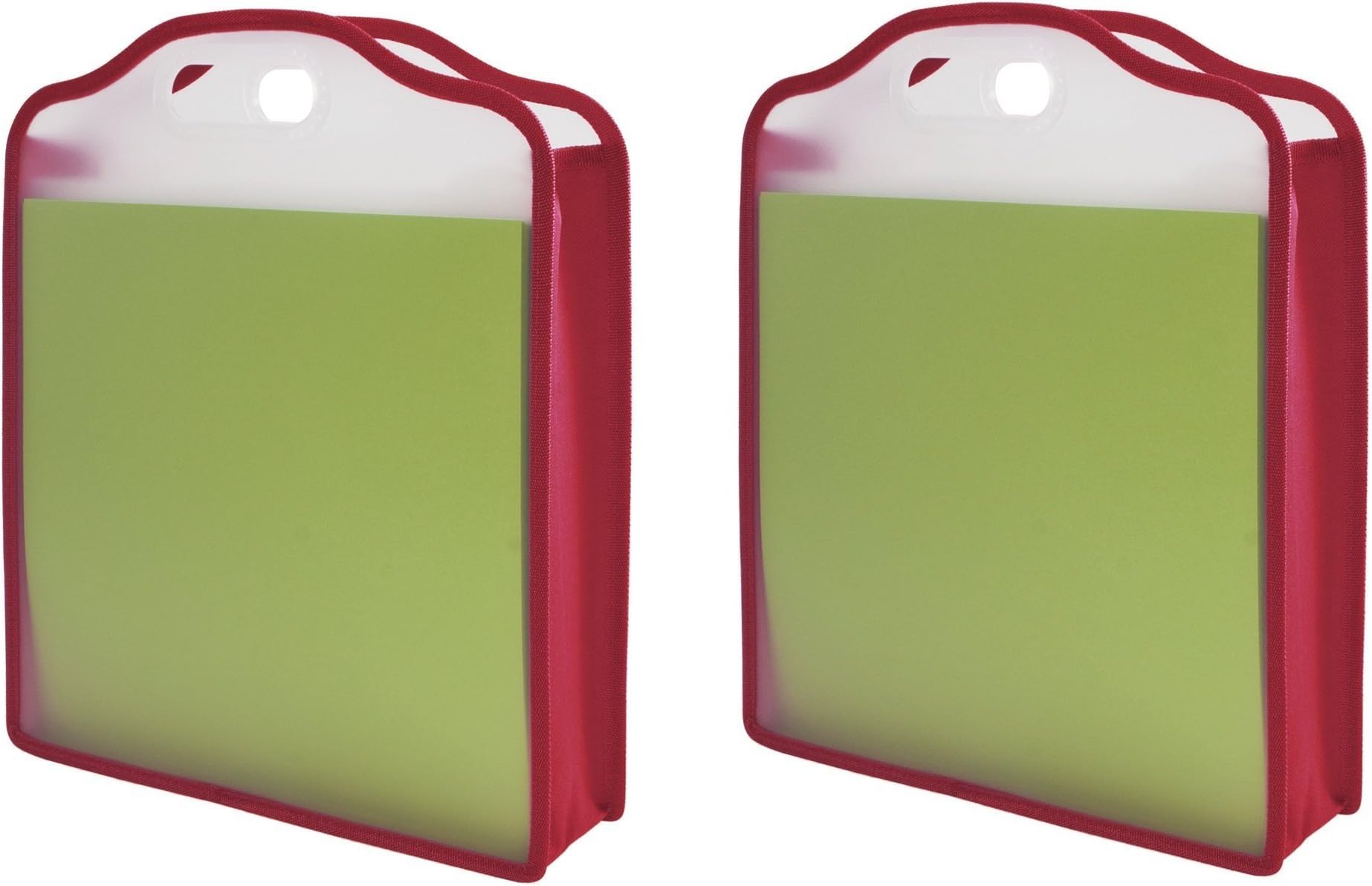 Storage Studios Expanding Paper Folio for 12 x 12 Sheets, 15.75 x 13 x 3 Inches, Color May Vary, CH93391 (2 Pack)