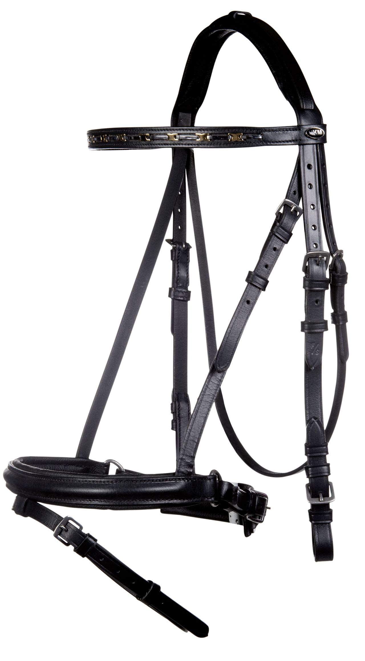 Hkm Hkm 4057052322662 Horse Bridle -Pia-9100 Black Pony