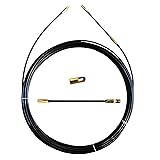 Perlon cable pulling fishtape, black, Ø 4 mm, 15