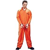 FunWorld Men's Got Busted Penitentiary Costume