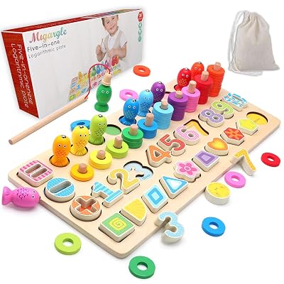 Wooden Number Puzzle Sorting Montessori Toys for Nepal | Ubuy
