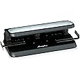 Swingline 2-7 Hole Punch, Adjustable, Heavy Duty Hole Puncher, Easy Touch, 32 Sheet Punch Capacity, Black/Gray (74300)