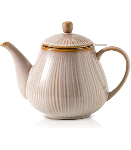 Amazon.com | 玻璃茶壶静心壶小号过滤壶透明加厚花茶壶单壶