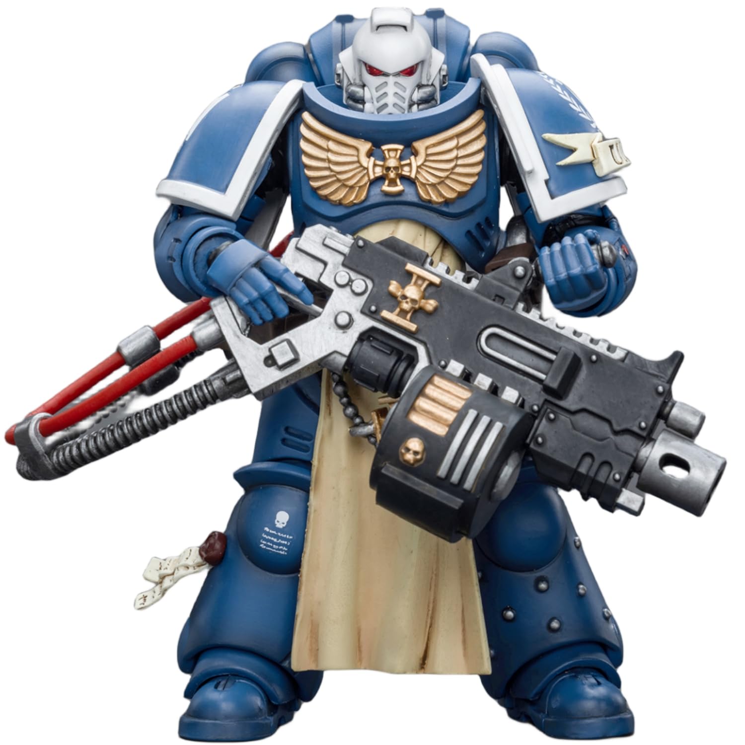 JoyToy Warhammer 40K Collectible Figure: Ultramarines Sternguard Veteran with Heavy Bolter 1:18 Scale Action Figures JT9848