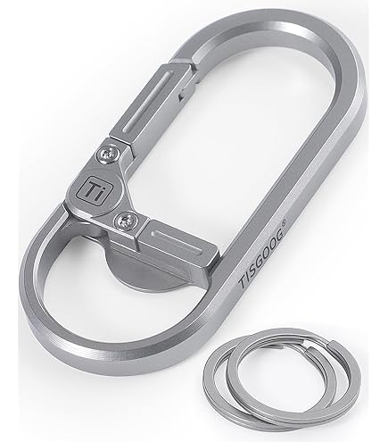 Amazon.com: JAMES® Hardin Keychain Carabiner – Dual Compartment