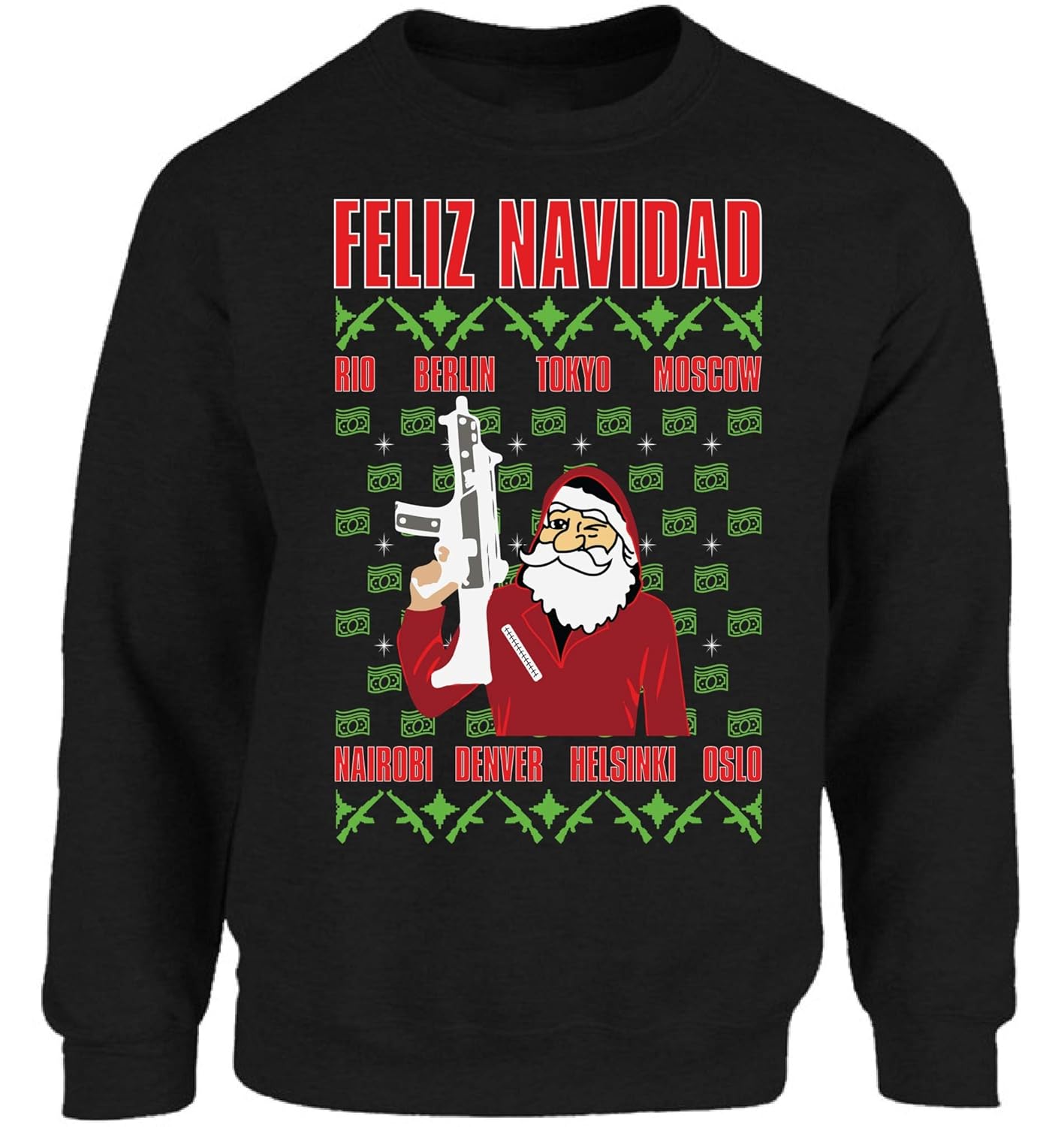 bad santa sweater