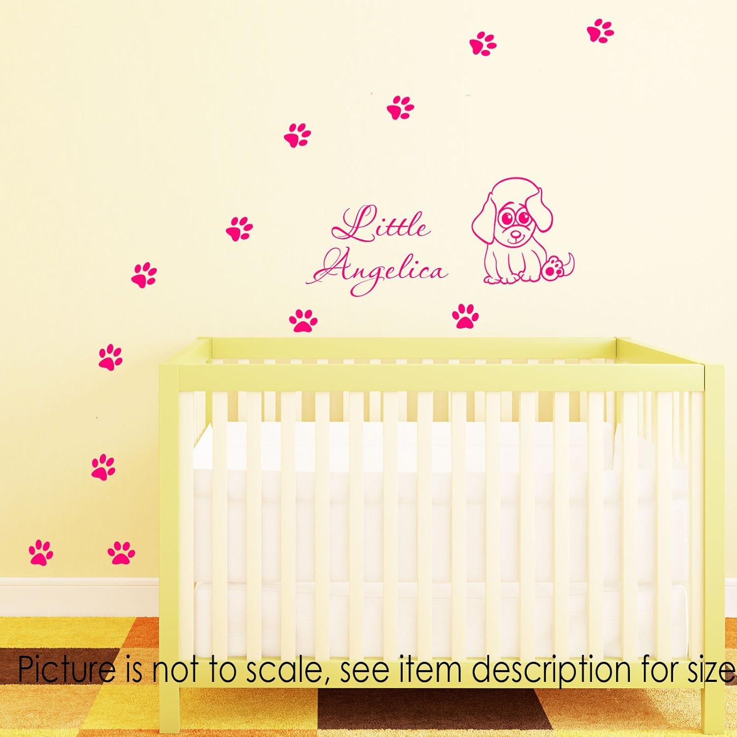 personalised nursery art