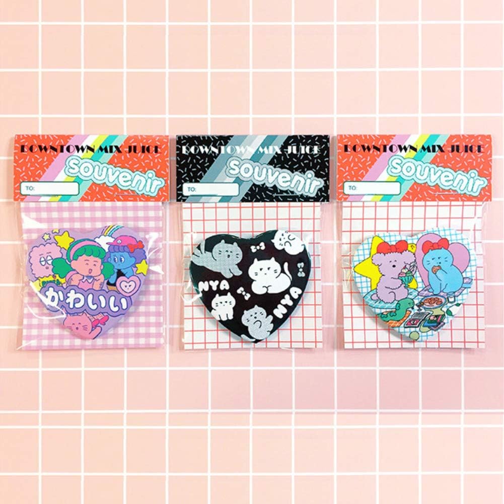 Amazon Co Jp Downtown Mixjuice ダウンタウンミックスジュース 可愛い ハート ピンボタン ピンバッジ バッジ 可愛い おしゃれ レディース ファンシー ファンシー雑貨 Amazon Co Jp限定 おもちゃ