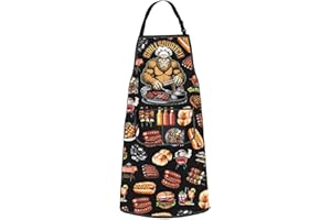 WZMPA Sasquatch Grilling Apron Sasquatch BBQ Gift Grillsquatch Barbecue Apron Grillsquatch Merchandise