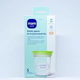 MAM Storage Pots 5 Pack for Breast Milk & Baby Food Compatible with MAM Pump view 8