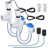 Feekoon 2 Pack Condensate Trap with Built in