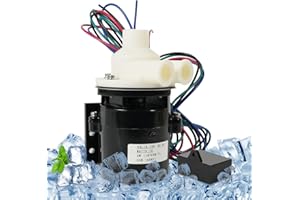 LEAPTREND PA0613 Ice Machine Pump Motor Assembly Compatible with Hoshizaki KM-320MAH KM-320MWH KM-500MAE KM-500MAF KM-500MAH KM-500MAH-E Replace S-0613 321444A01 321444A02 3A2638A03 HS-0176