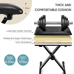 CAHAYA Keyboard Bench X-Style Height Adjustable