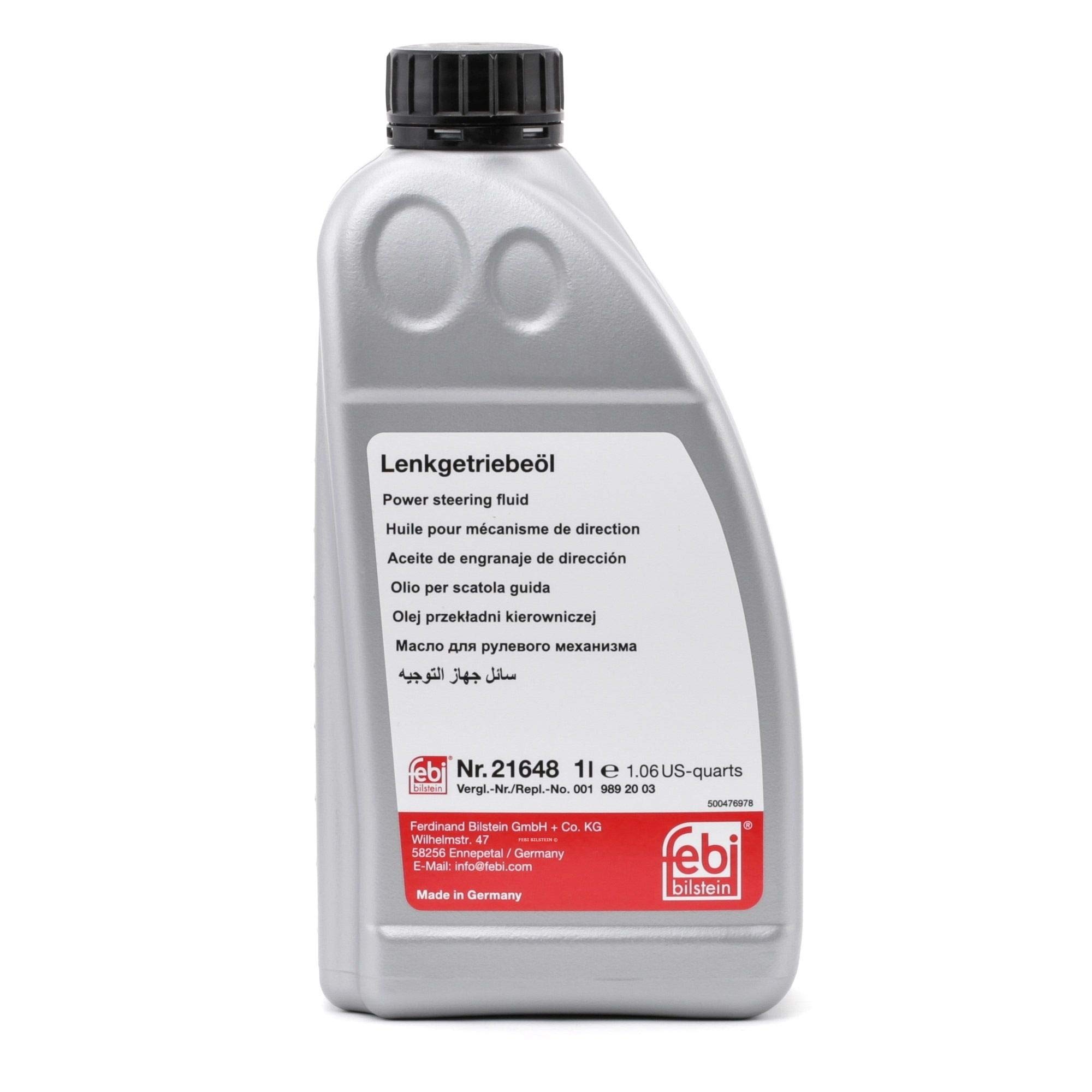 febi bilstein 21648 Hydraulic Fluid, pack of one