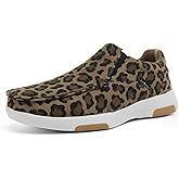 OrthoComfoot Women's Orthopedic Slip-On Loafers Walking Shoes: Comfortable Plantar Fasciitis Loafers with Arch Support for Flat Feet, Casual Orthotic Shoes for Foot and Heel Pain Relief