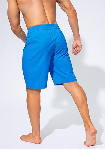 Men's Swim Trunks Quick Dry Board Shorts with Zipper Pockets Beach