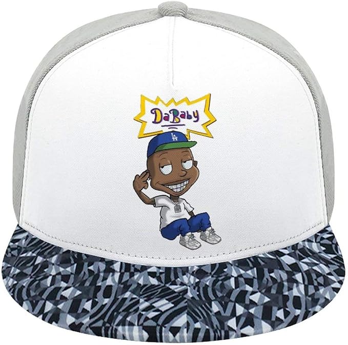 Amazon Dababy ダベイビー キャップ フラットツバ型 バイザー ハット おしゃれ 帽子 野球帽 個性的 Hip Hop風 韓国風 男女兼用 Uvカット アウトドア ハイキング ゴルフ 贈り物 キャップ 通販