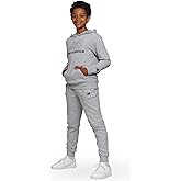 New Balance Boys & Toddlers Athletic 2 Piece – Soft Fleece Pullover Hoodie & Joggers Sweatsuit Activewear Set (2T-12)