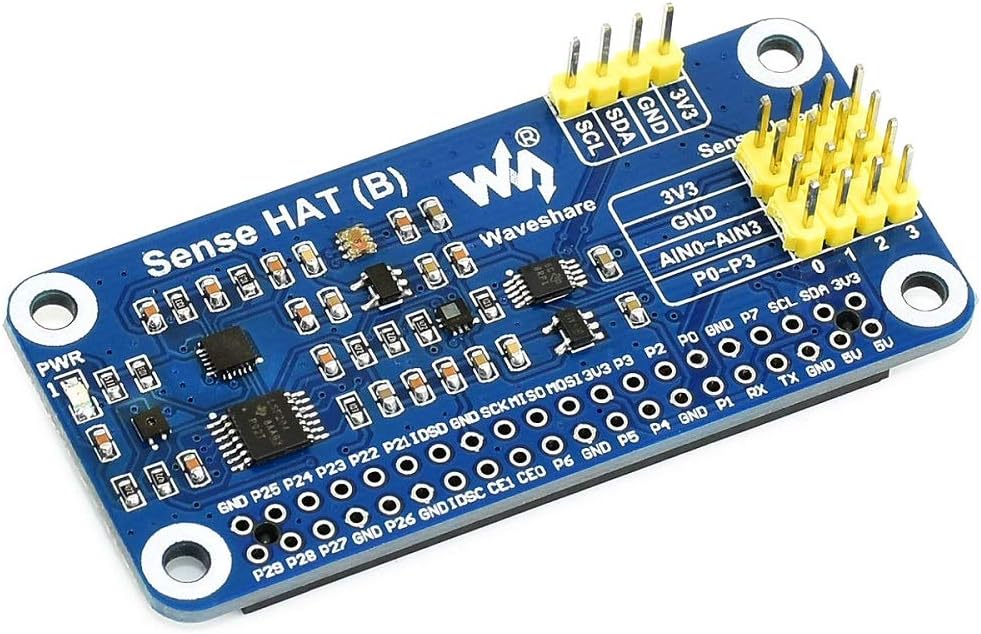 Sense HAT B for Raspberry Pi 4B 3B 2B B A Zero Zero W Onboard Gyroscope, Accelerometer, Magnetometer, Barometer - Image 3