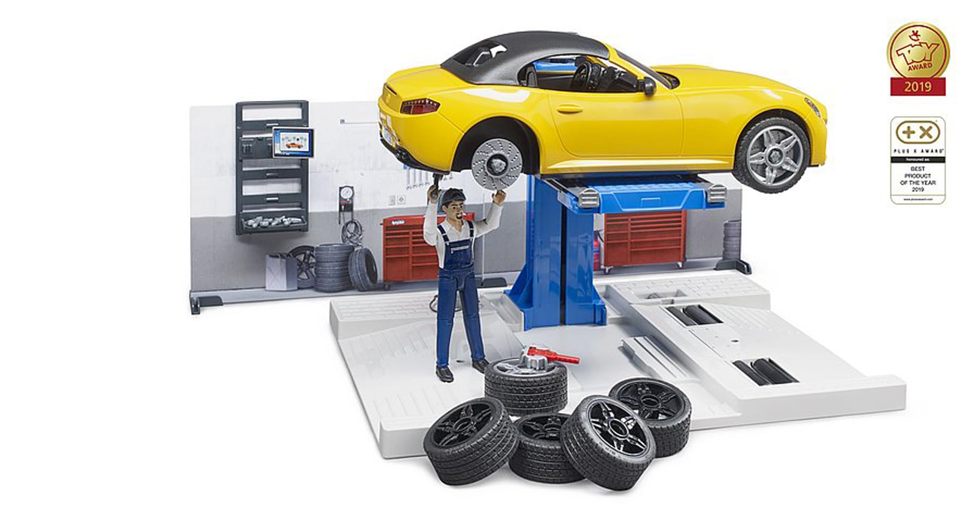Bruder Car Service Workshop Set