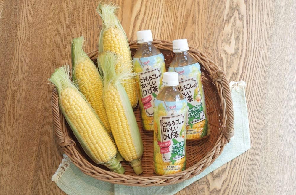 Amazon サーフビバレッジ とうもろこしのおいしいひげ茶 500ml 24本入り ノーブランド品 お茶飲料 通販