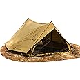 Hot Tent with Stove Jack – 4 Season Waterproof & Windproof Shelter for 1–4 People, Lightweight for Camping, Hiking, Hunting & Fishing