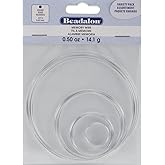 Memory Wire Combo Pack .62mm .5oz-Silver-Plated - 15 Coils