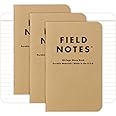 Field Notes: Original Kraft 3-Pack - Ruled Paper Memo Books - Lined 48 Page Pocket Notebooks - 3.5" x 5.5"