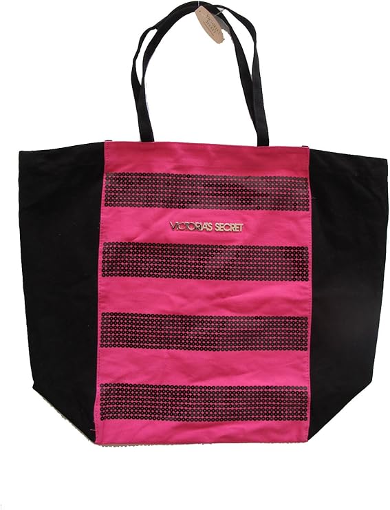 Victoria Secret Bolso Bandolera Rosa Rosa y Negro Amazon.es Equipaje
