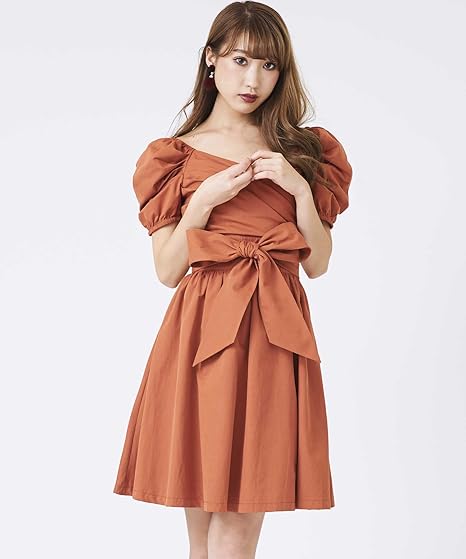 Amazon Co Jp カシュクールワンピース Titty Co ティティー アンド コー 服 ファッション小物