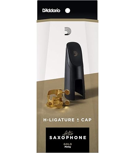 Amazon.com: D'Addario H-Ligature & Cap, Tenor Sax for Hard Rubber