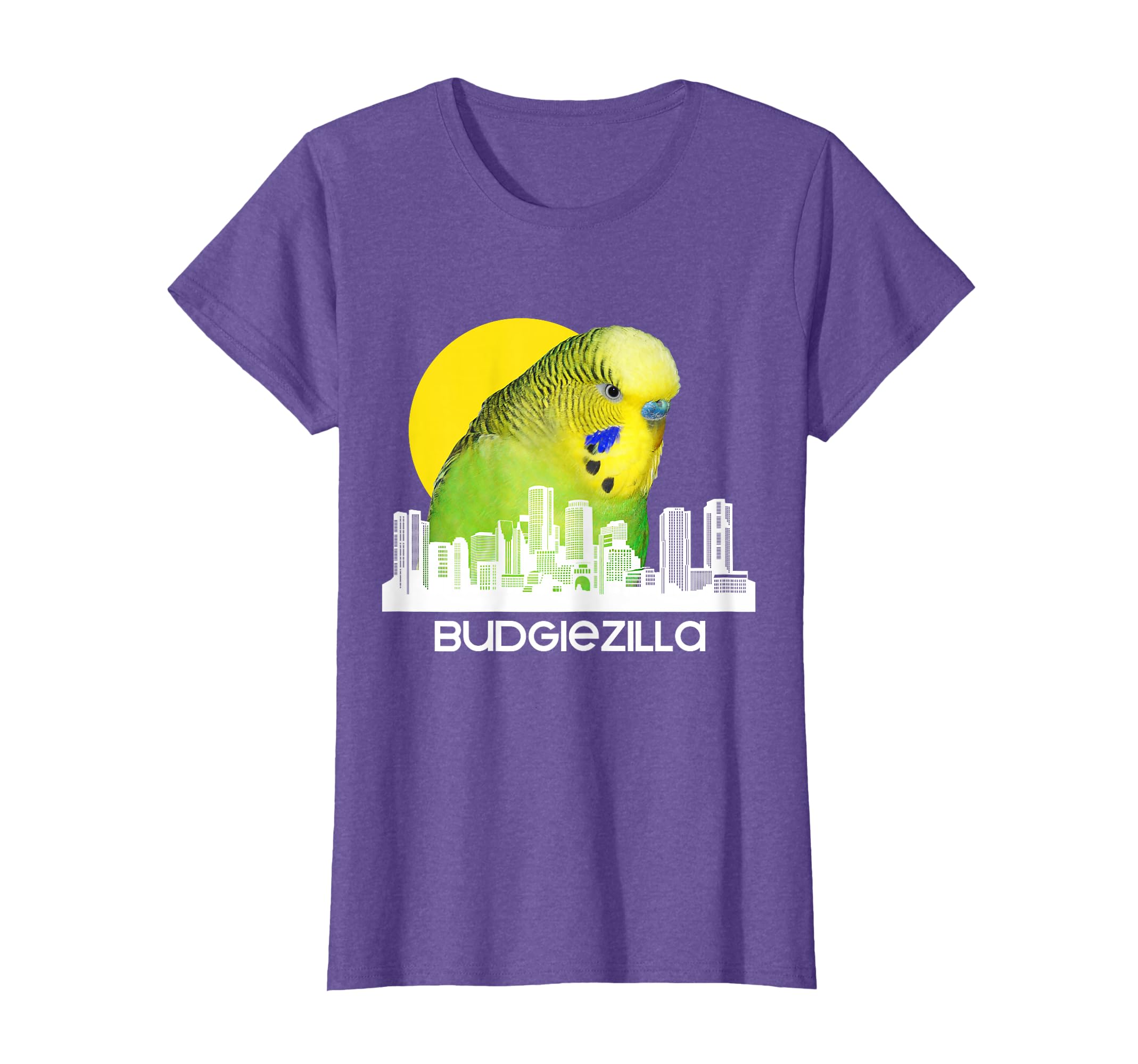 Budgiezilla Budgie Parakeet Pet Bird Animal Love T-Shirt