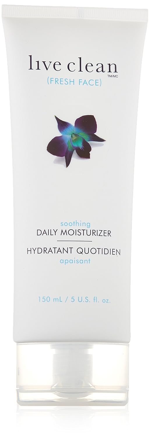 live clean face moisturizer