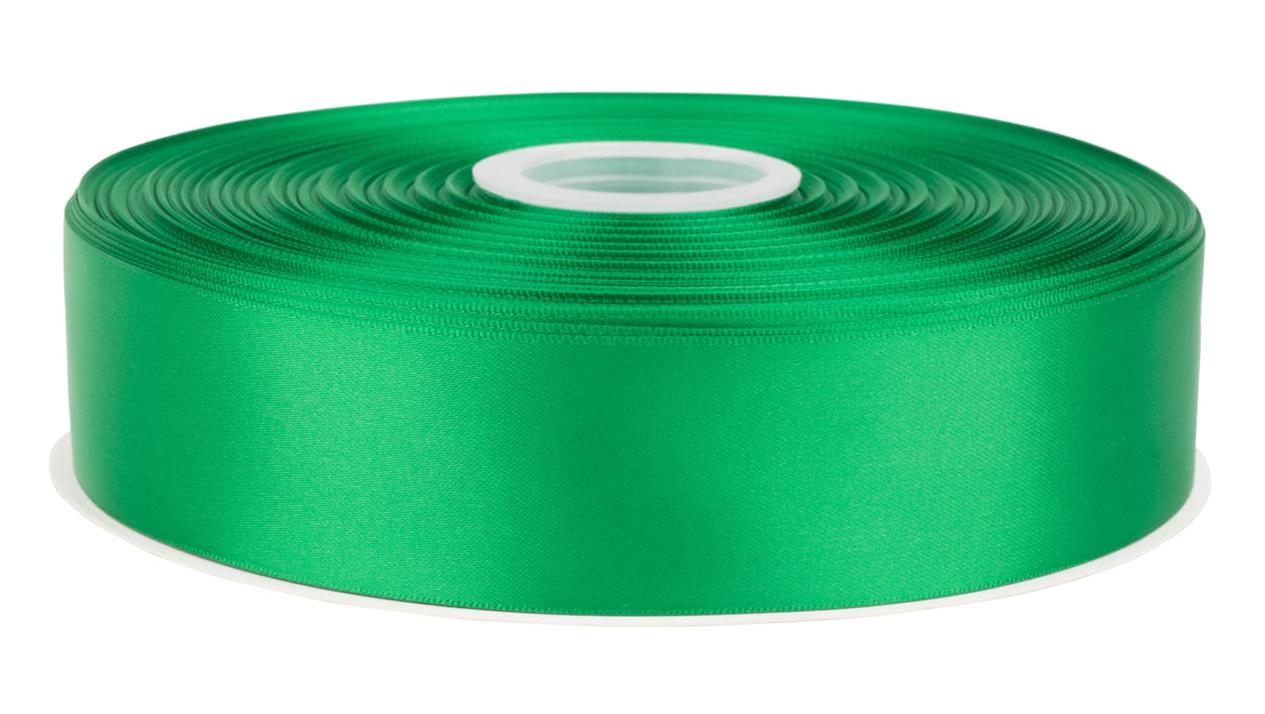 Fondersy 91 Meters Emerald Double Faced Satin Ribbon - 38mm Width for Wedding, Gift Wrapping, Floral Arrangement and Crafts