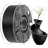 Creality Hyper PLA RFID Filament, 1KG 3D Printer Filament 1.75mm with RFID Tags for Creality Filament System Auto Identification, 30-600mm/s High-Speed Printing Material(Black)