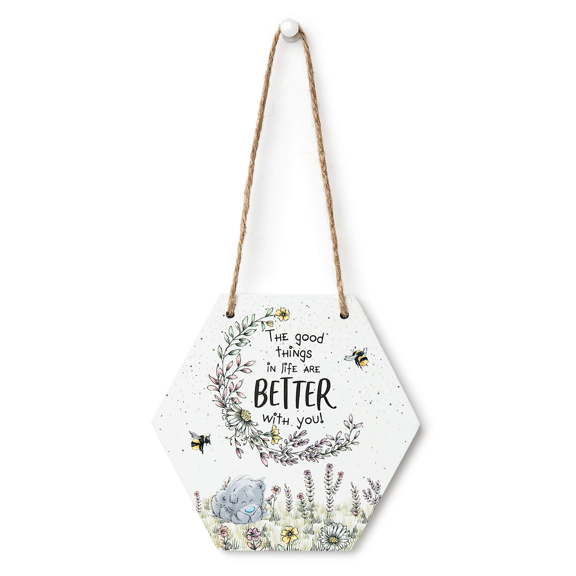 Me to You Tatty Teddy 'Good Things' Gift Plaque - Official Collection