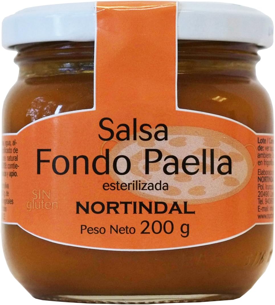 Paella Sauce Glass Jar 200 gr - Pack of 3