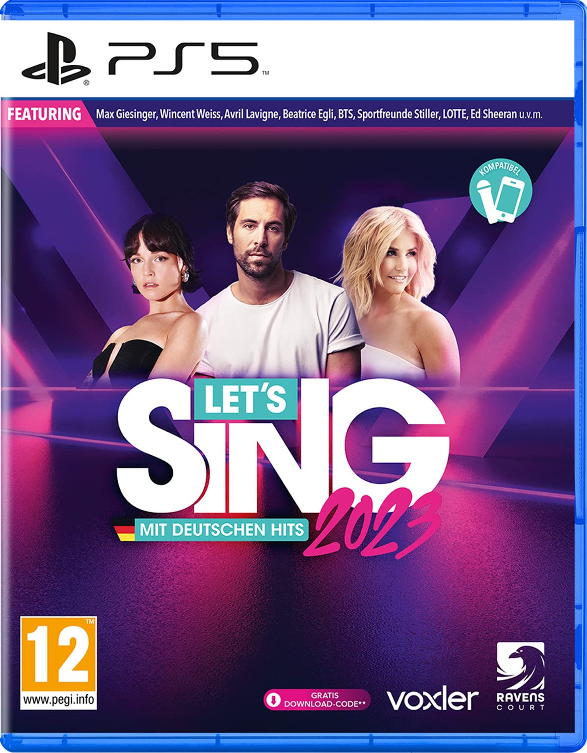 Ravenscourt Let'S Sing 2023 German Version (PlayStation 5) [At-Pegi]