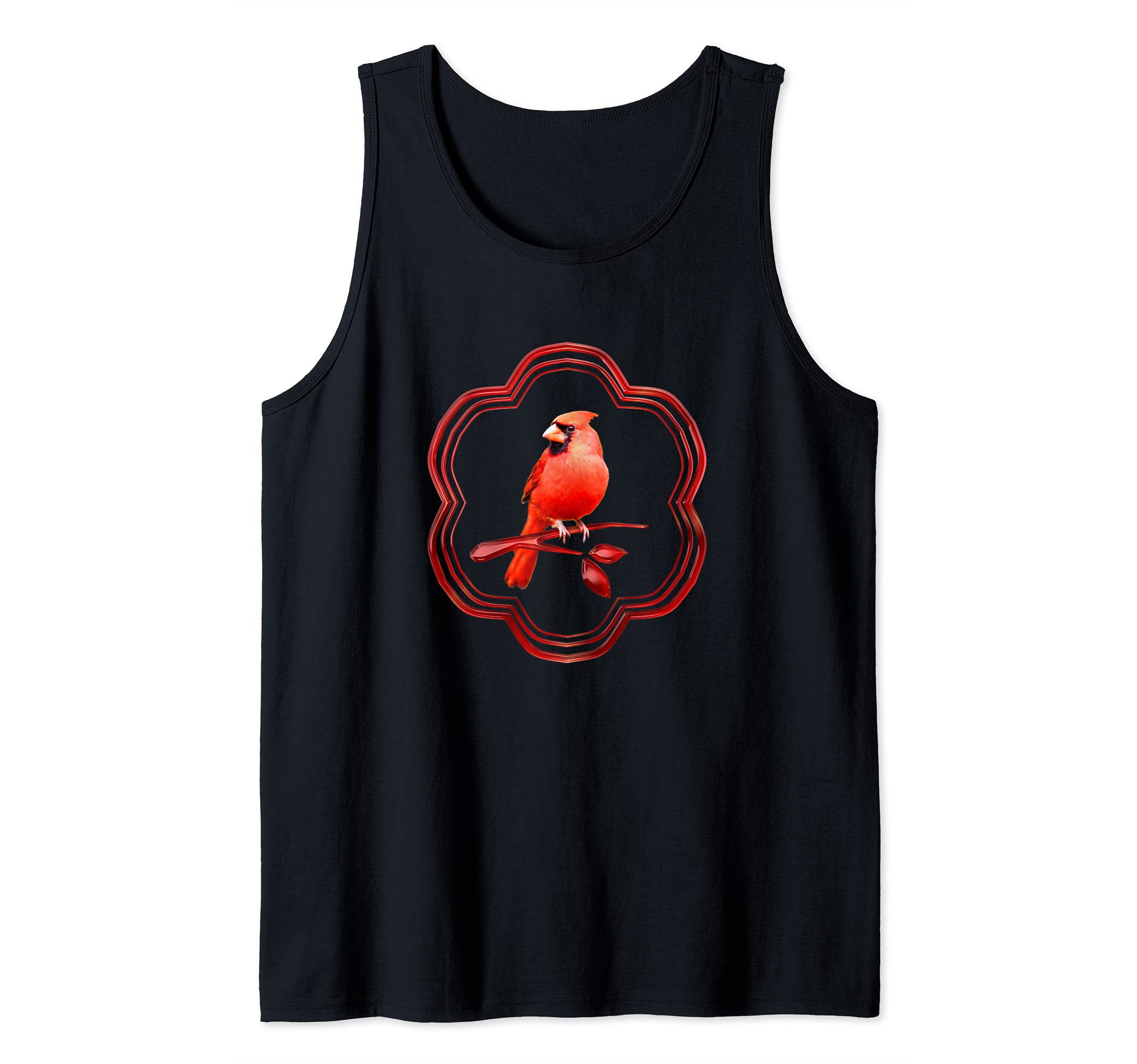 Beautiful Northern Red Cardinal Tank Top