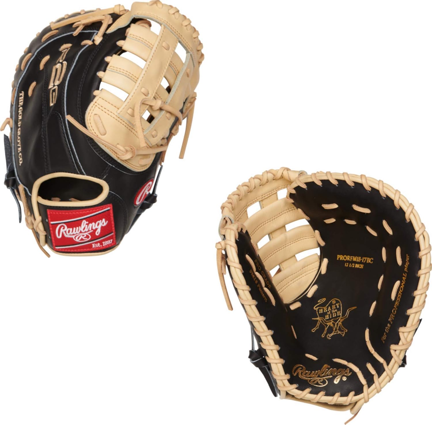 heart of the hide first base mitt