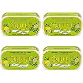 NURI Portuguese Sardines in Olive Oil and Lemon Special Edition - 4 Pack - 4.4 oz cans