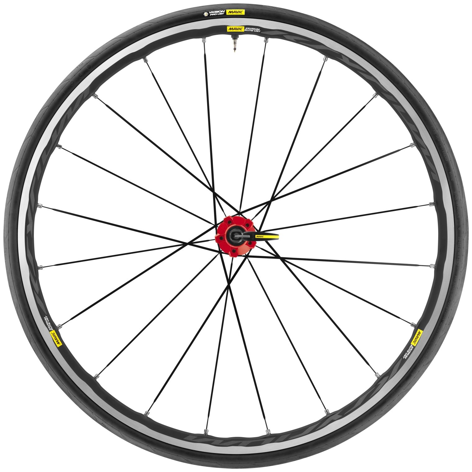 Mavic Ksyrium Elite UST Wheel Red, Rear, Shimano/SRAM