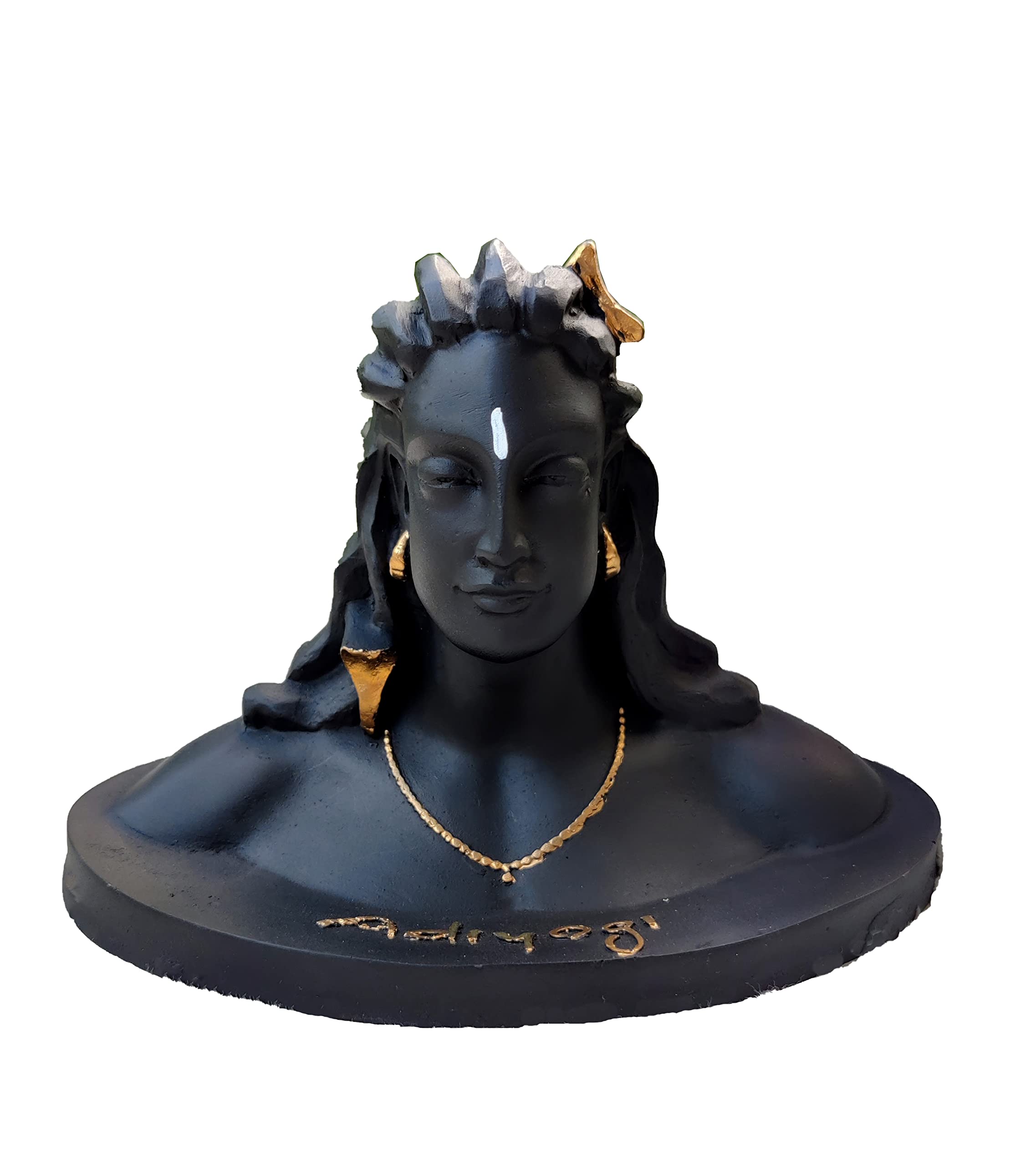 Wonder Care_Adiyogi Lord Shiva Statue Shiva Car Dashboard Hindu Murties Meditating Shiva Statues for Home Decor Mahadev Statue Shiva Adi Yogi Lord Shiva Idol Statue for car-Size-6.5 inches Approx