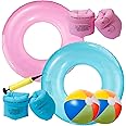 Pool Swim Tubes Rings, Inflatable Pool Floats, Swim Tube Raft