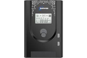 Sunthysis MPPT Solar Charge Controller, 40A 12V/24V Auto, Max Input 100V 520W/1040W, LCD Display, APP Monitoring Setting, Solar Panel Regulator for AGM Gel Sealed Flooded, Lithium Battery (Bluetooth)